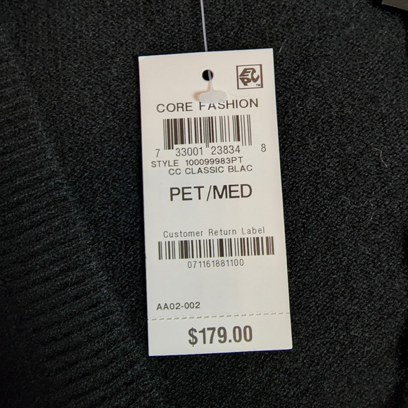 NWT Petite Charter Club Luxury Cashmere Cardigan - Picture 8 of 12